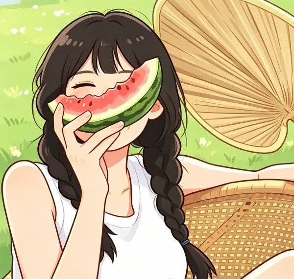 avatar dưa hấu cute 16
