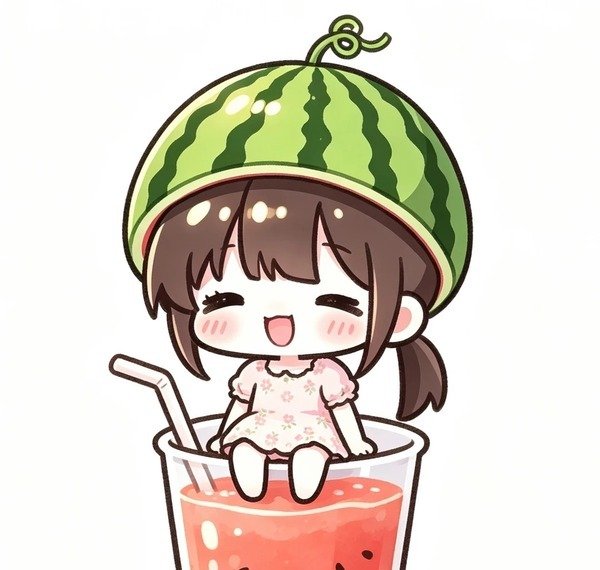 avatar dưa hấu cute 2