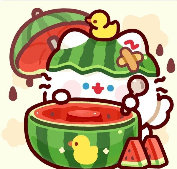 avatar dưa hấu cute 22