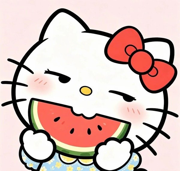avatar dưa hấu cute 25