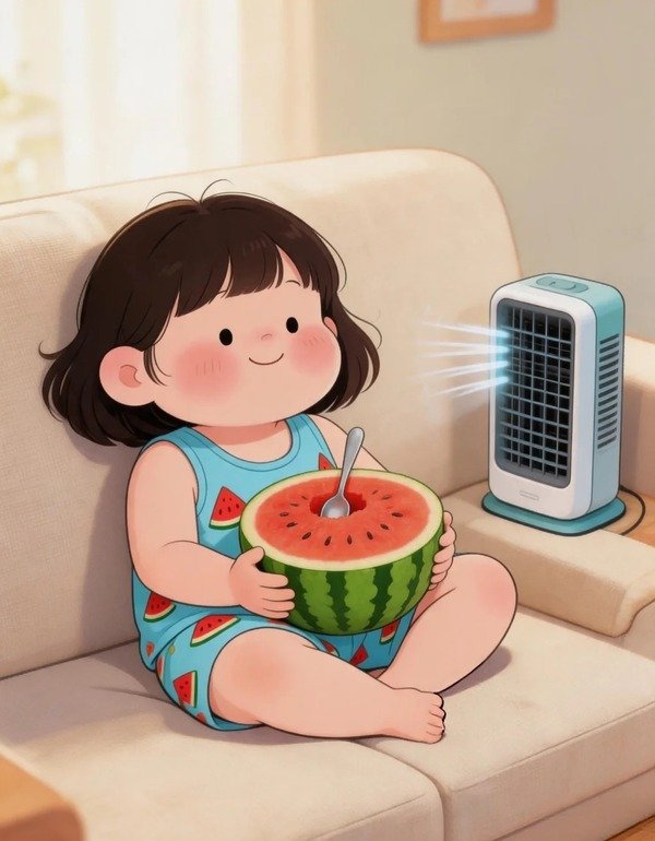avatar dưa hấu cute 9