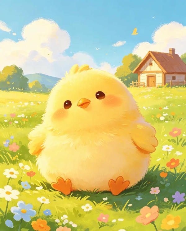 avatar gà con chibi cute 23