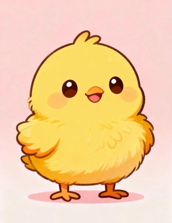 avatar gà con chibi cute 9