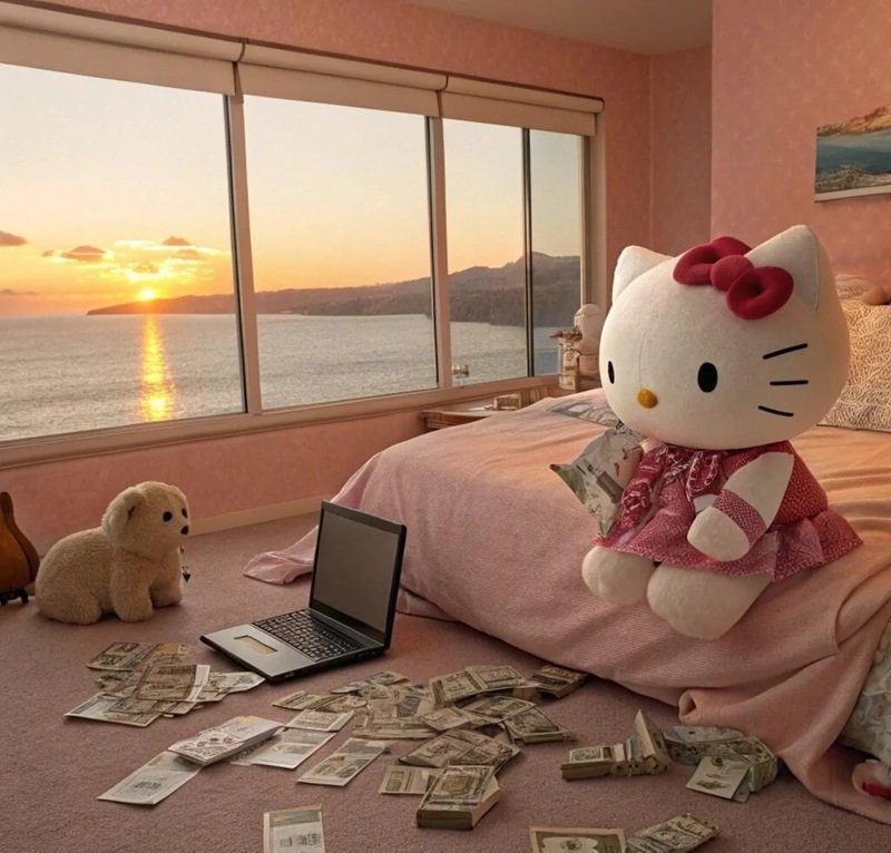 avatar hello kitty vô tri 8