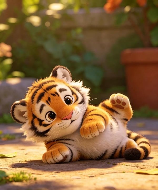 avatar hổ cute 11