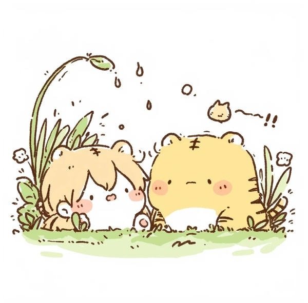 avatar hổ cute 15
