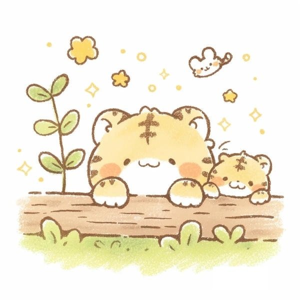 avatar hổ cute 16