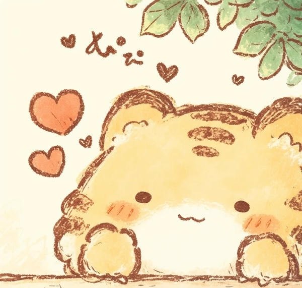 avatar hổ cute 19