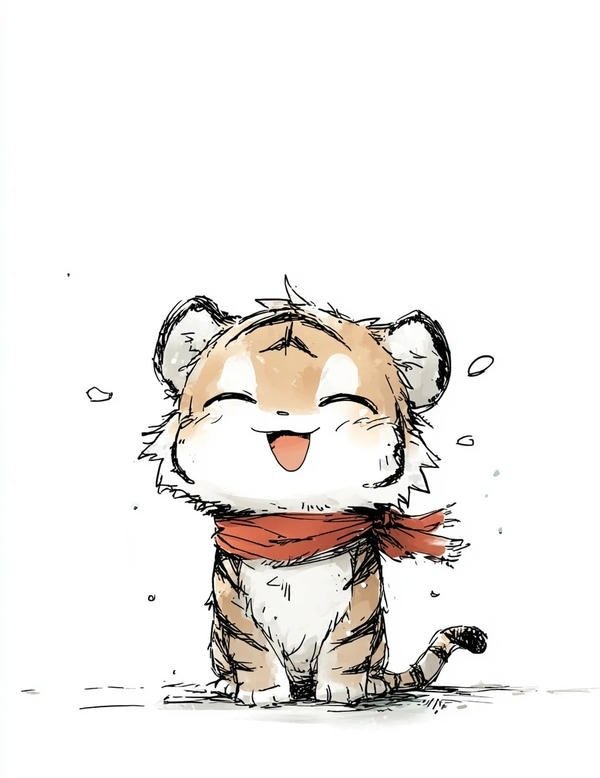 avatar hổ cute 6