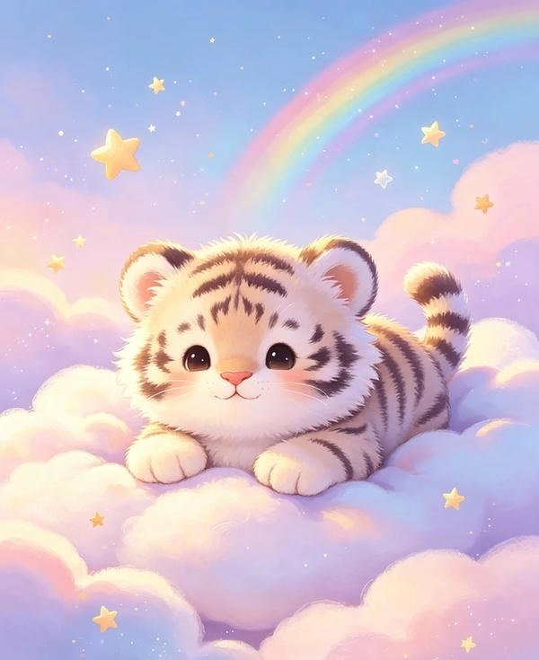 avatar hổ cute 8