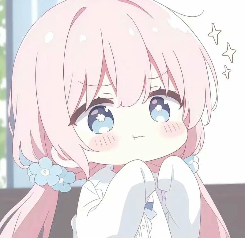 avatar màu hồng cute 2