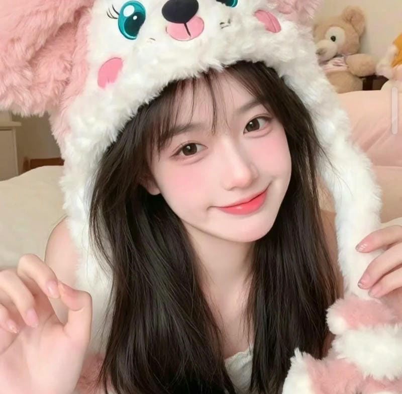 avatar màu hồng cute 4