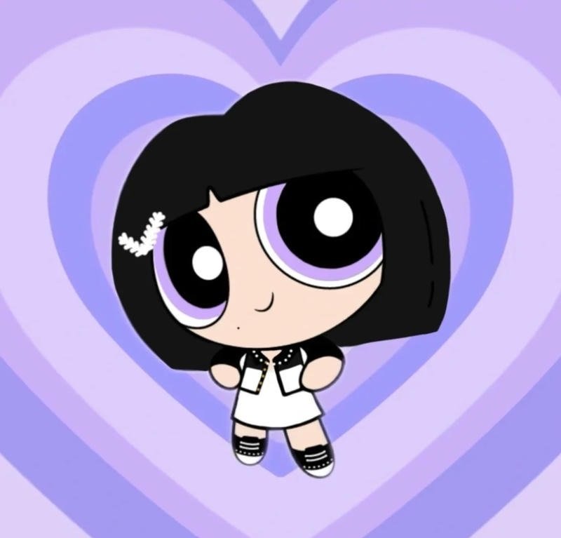 avatar màu tím cute 4