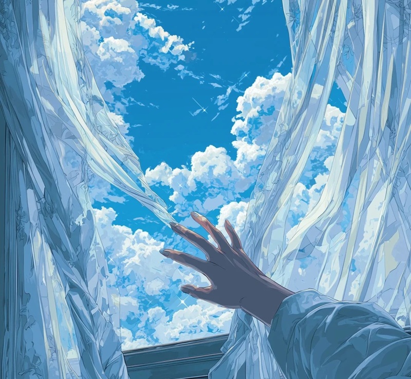 avatar màu xanh dương ngầu 12