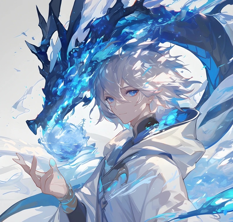 avatar màu xanh dương ngầu 20