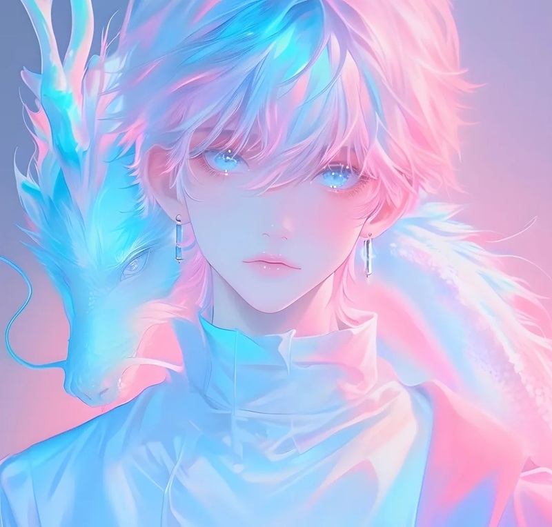 avatar màu xanh dương ngầu 21