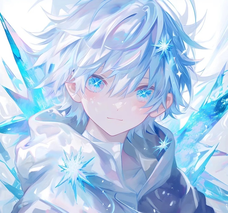 avatar màu xanh dương ngầu 27