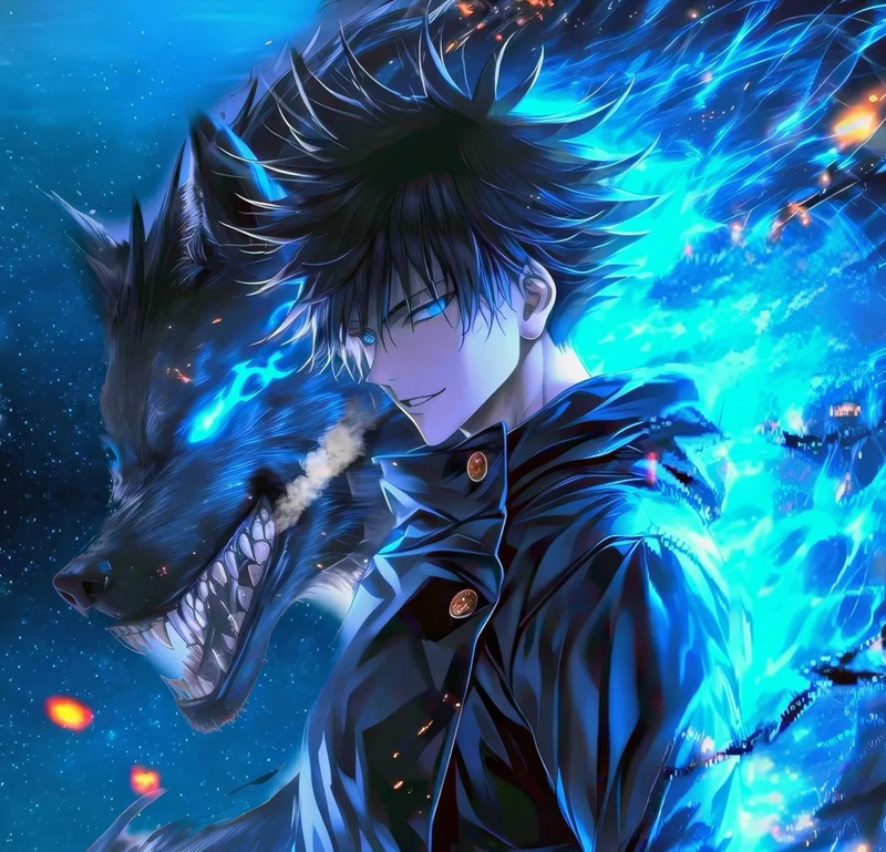 avatar màu xanh dương ngầu 8