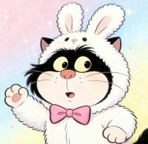 avatar mèo cute anime 11