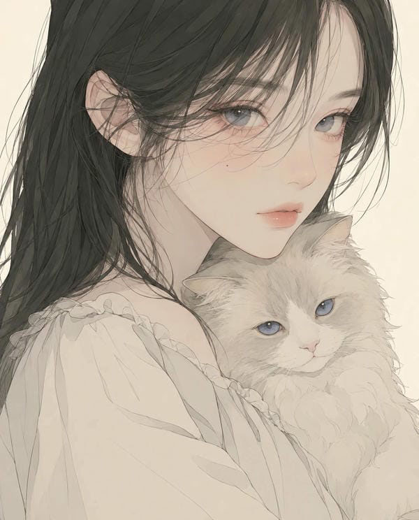 avatar mèo cute anime 2