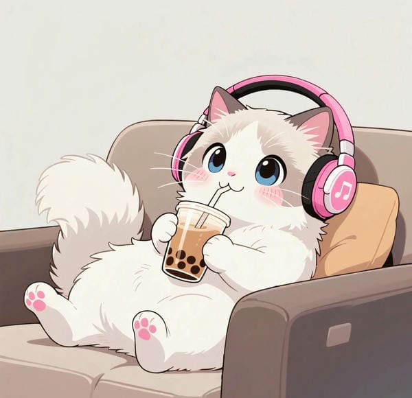 avatar mèo cute anime 25