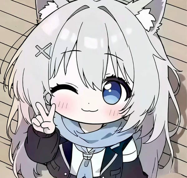 avatar mèo cute anime 34