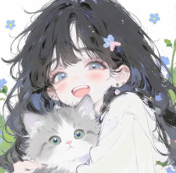 avatar mèo cute anime 36