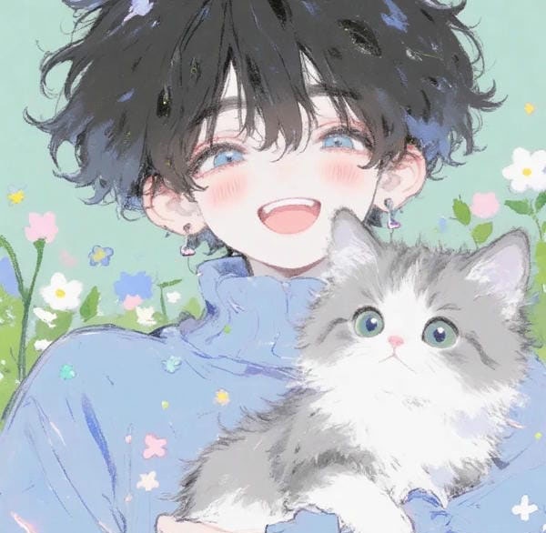avatar mèo cute anime 37