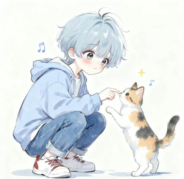 avatar mèo cute anime 6
