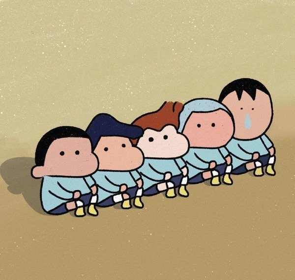 avatar nhóm 5 người cute 31