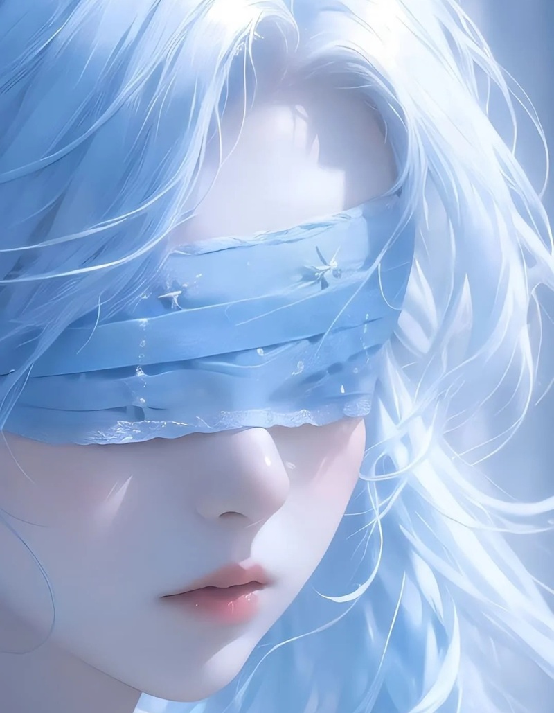 avatar nữ ngầu che mặt anime 1