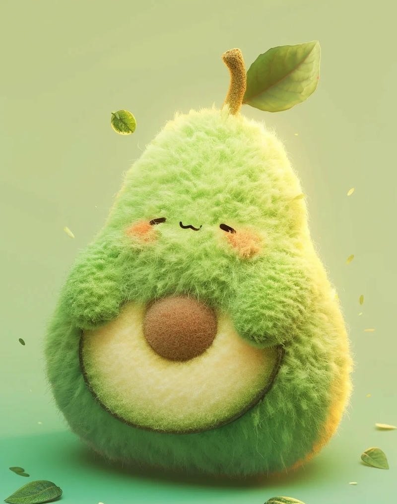 avatar quả bơ cute 15