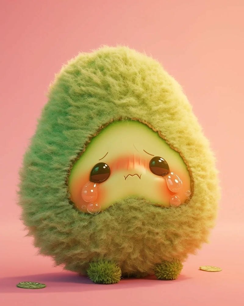 avatar quả bơ cute 16