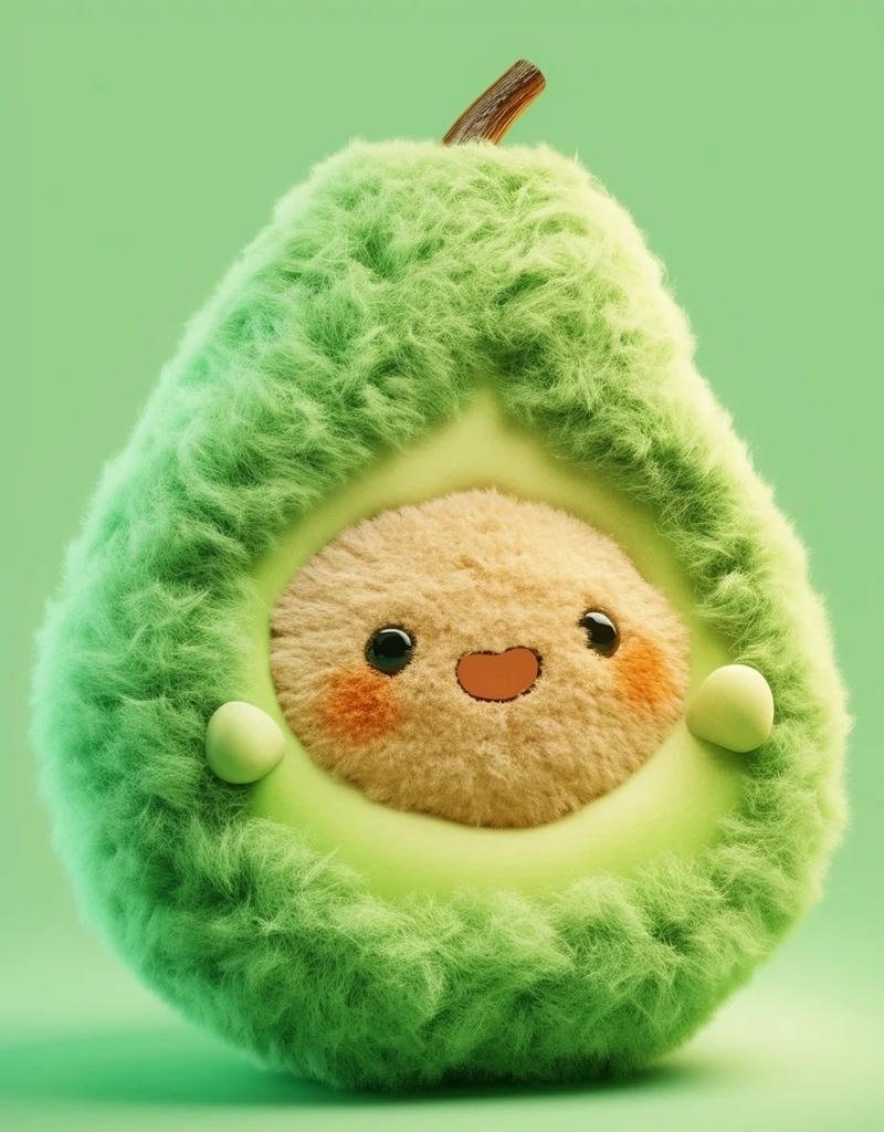 avatar quả bơ cute 17