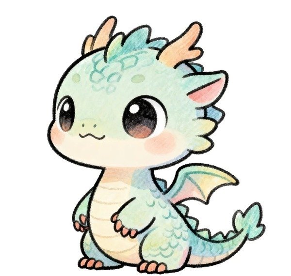avatar rồng cute 14