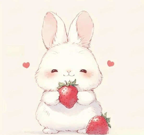 avatar thỏ cute 9