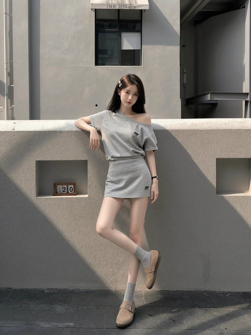 gái xinh việt nam mặc váy ngắn 2
