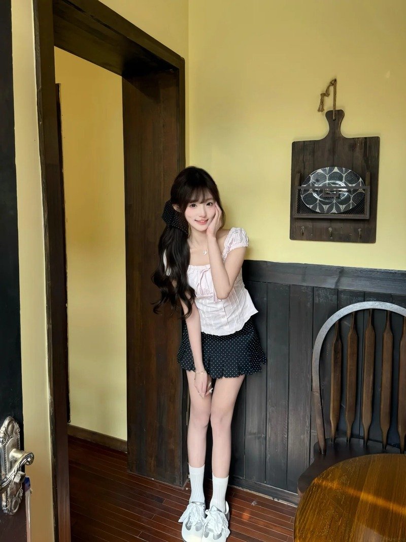 gái xinh việt nam mặc váy ngắn 8