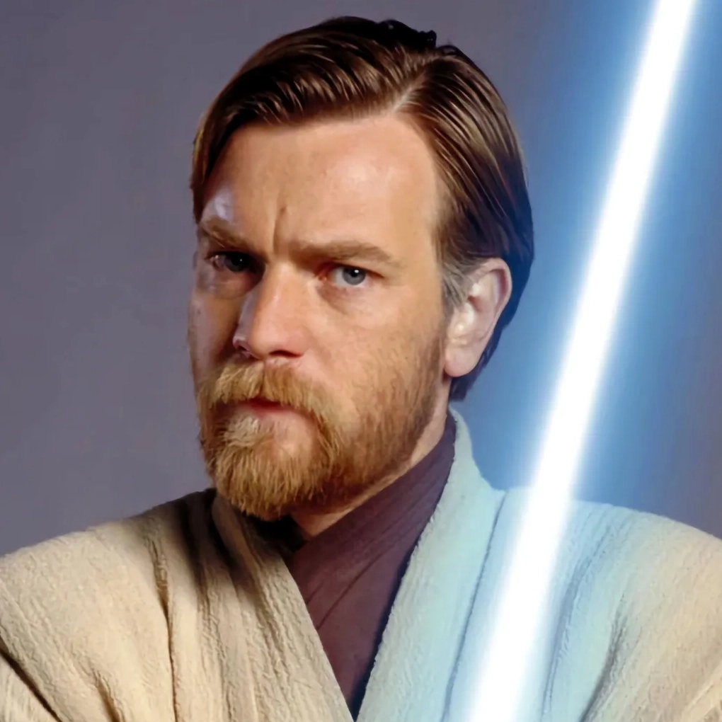Hình ảnh mô phỏng nhân vật Obi-Wan Kenobi