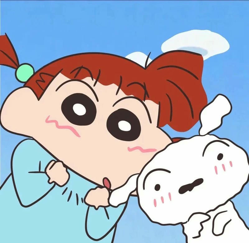 lầy lội đôi avatar shin cute 17
