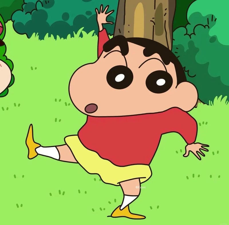 lầy lội đôi avatar shin cute 22