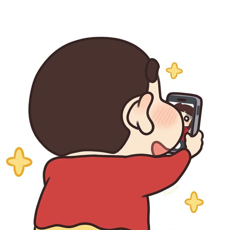 lầy lội đôi avatar shin cute 33