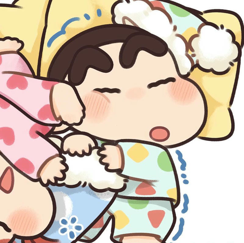 lầy lội đôi avatar shin cute 36