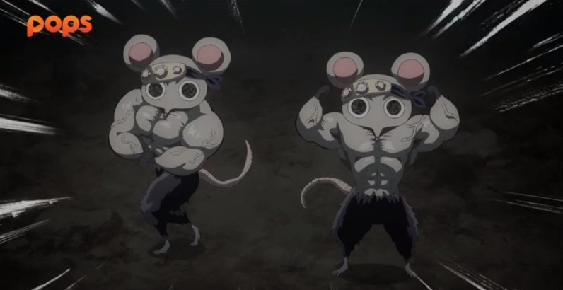 Âm Trụ Uzui Tengen trong Kimetsu no Yaiba