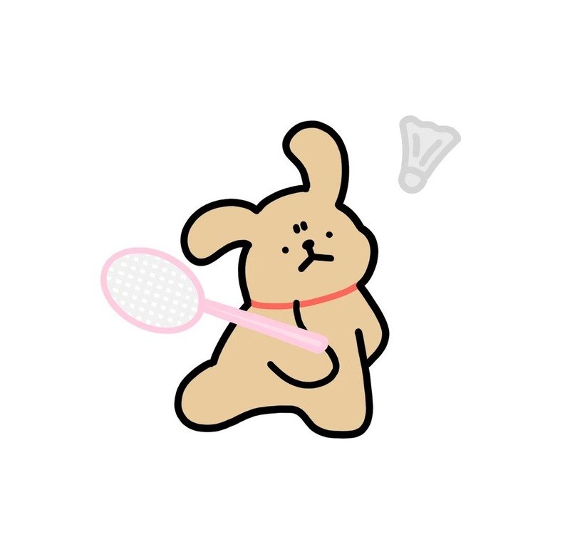 avatar cầu lông cute 3