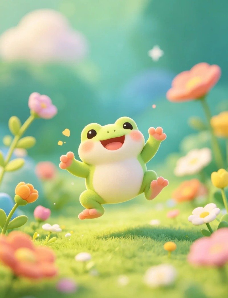 avatar ếch cute 16