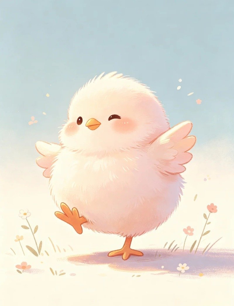 avatar gà cute 28