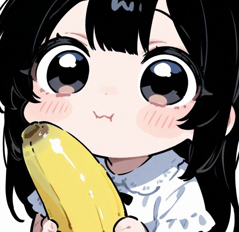 avatar quả chuối cute 17