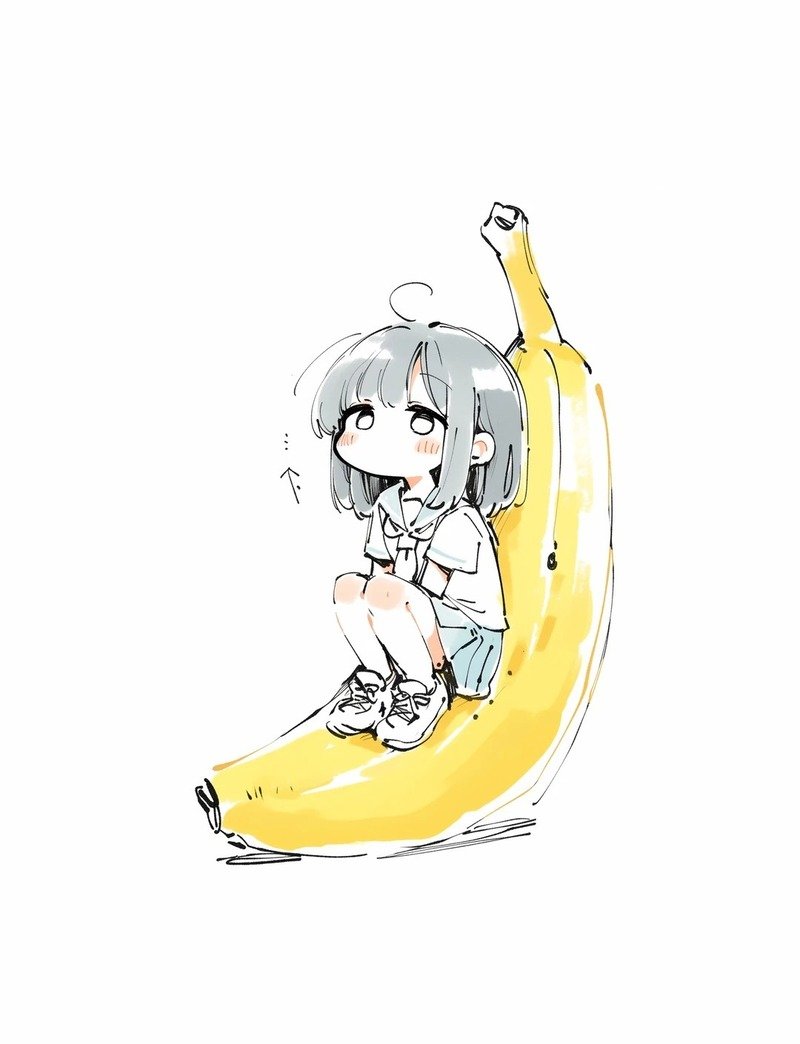 avatar quả chuối cute 23