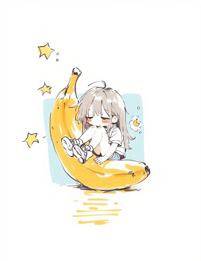avatar quả chuối cute 26